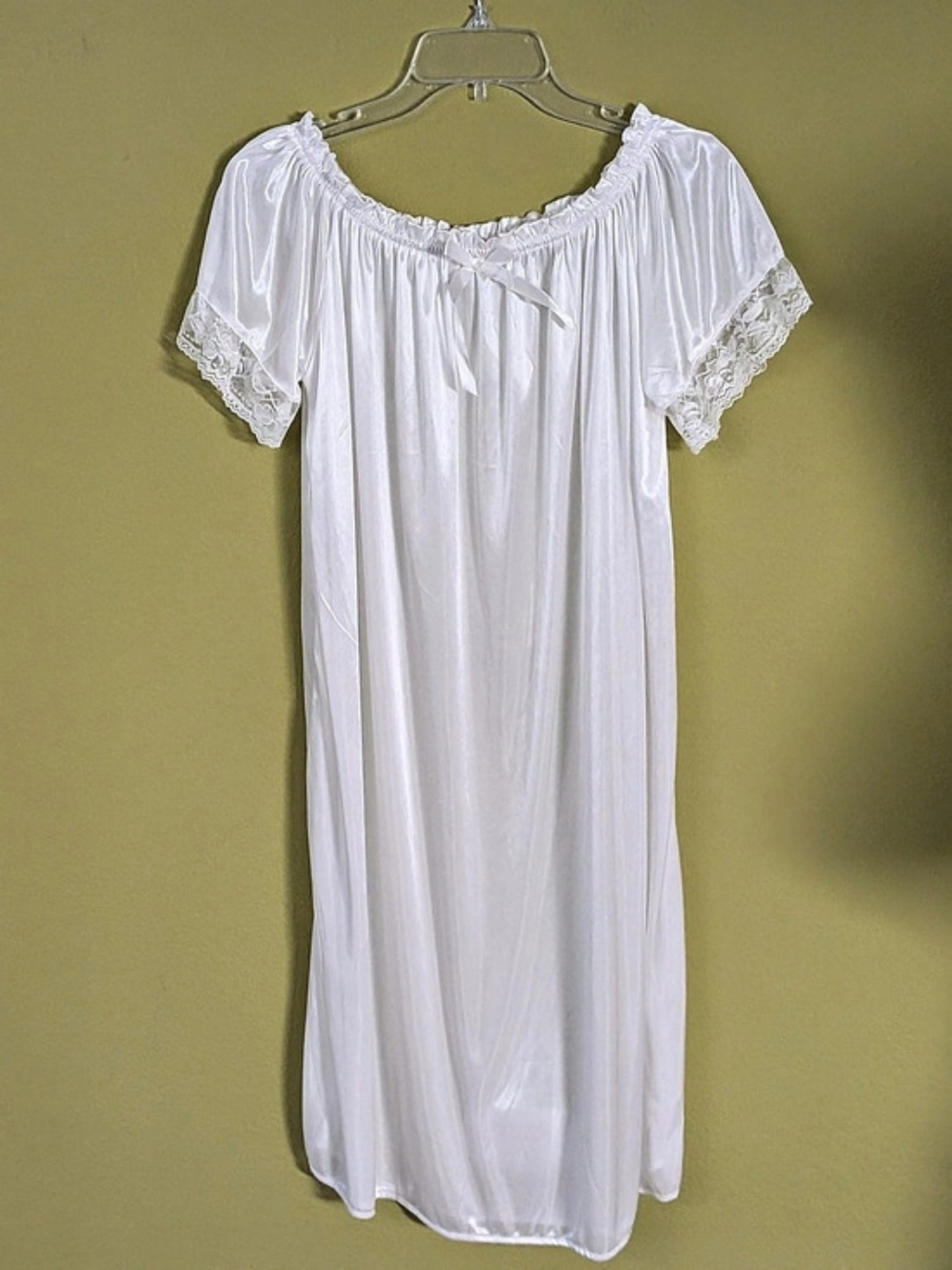 White Long Nightgown